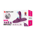 PRETTY LOVE - Luka Sittevibrator med varme & fjernkontroll