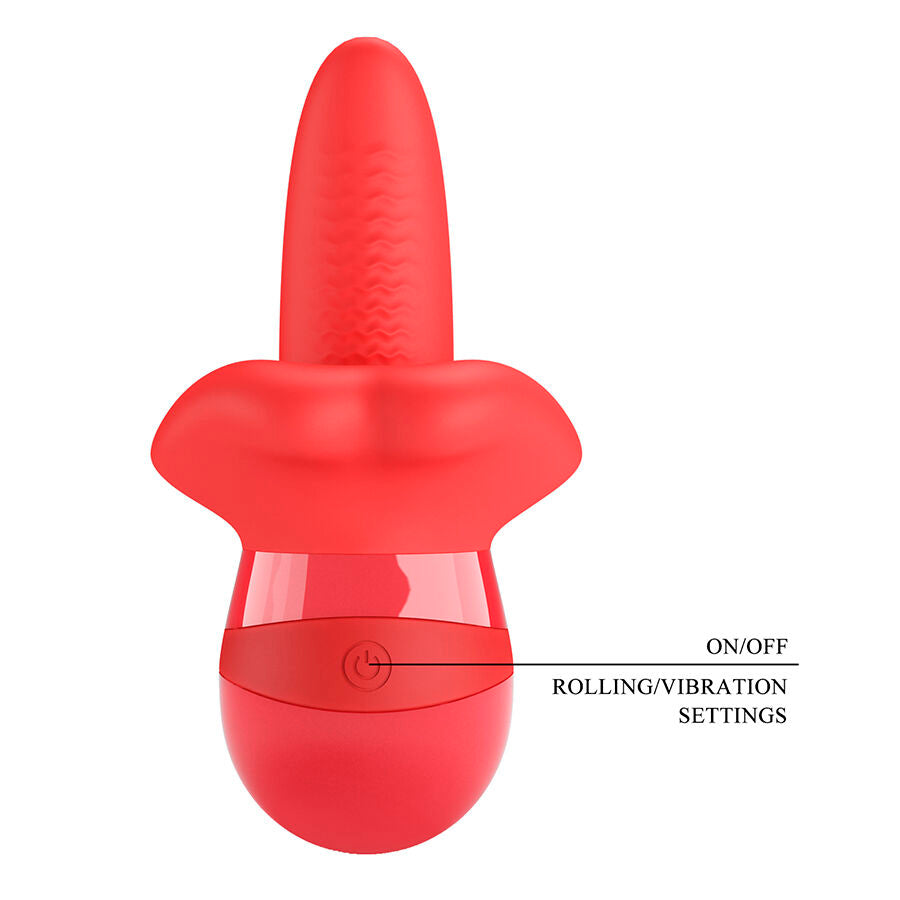 PRETTY LOVE - Obelia Klitorisstimulator med tunge & orbital bevegelse