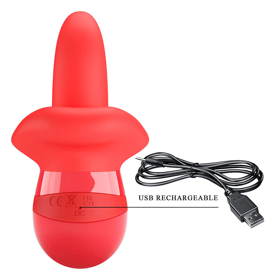 PRETTY LOVE - Obelia Klitorisstimulator med tunge & orbital bevegelse