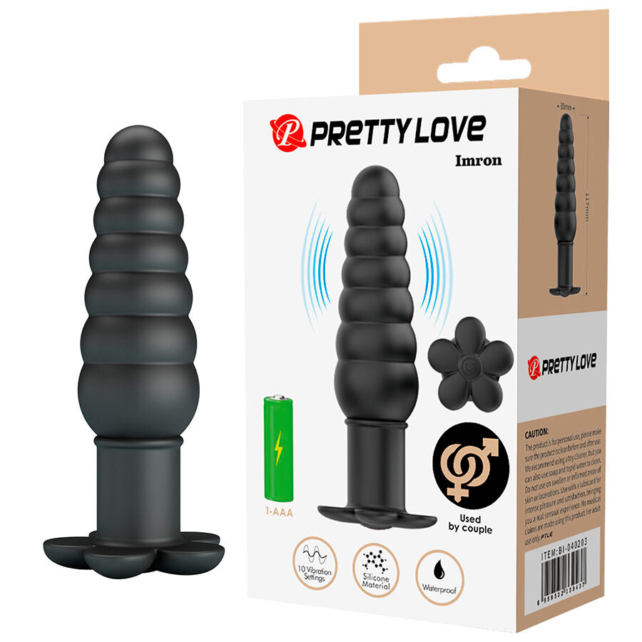 PRETTY LOVE - Imron Vibrerende Analplugg