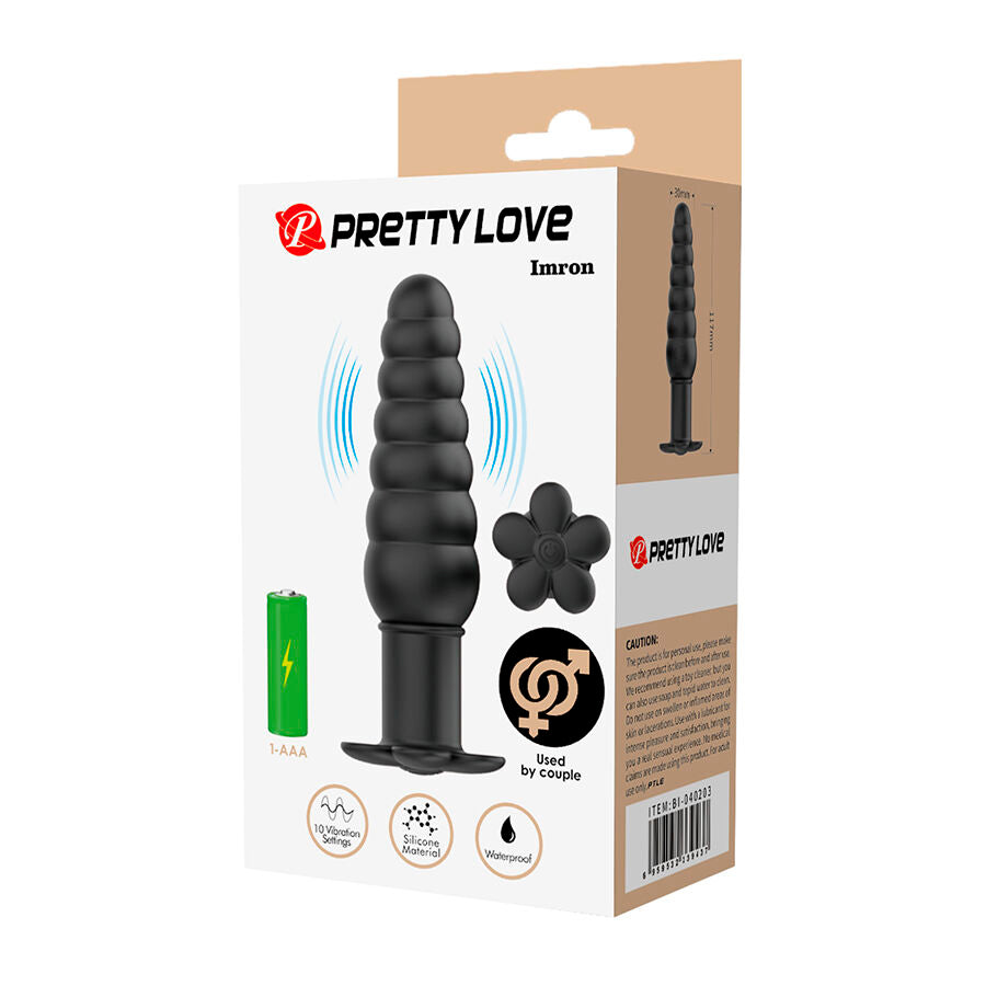 PRETTY LOVE - Imron Vibrerende Analplugg