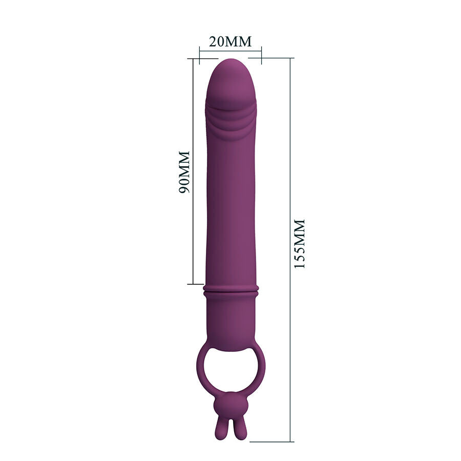PRETTY LOVE - Cora Kompakt vibrator med ringholder