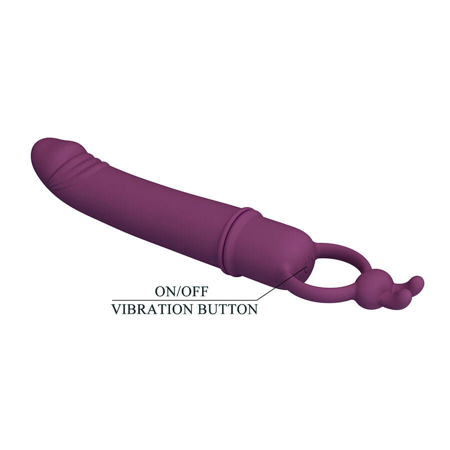 PRETTY LOVE - Cora Kompakt vibrator med ringholder