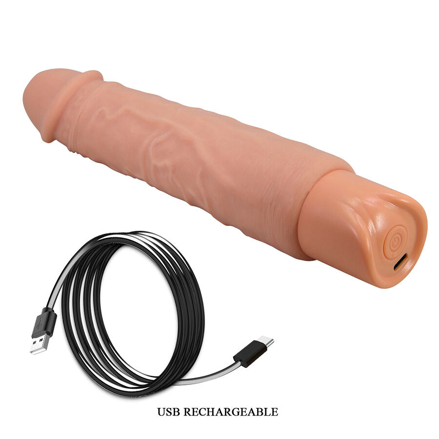 PRETTY LOVE - Rufus Fleksibel realistisk vibrator