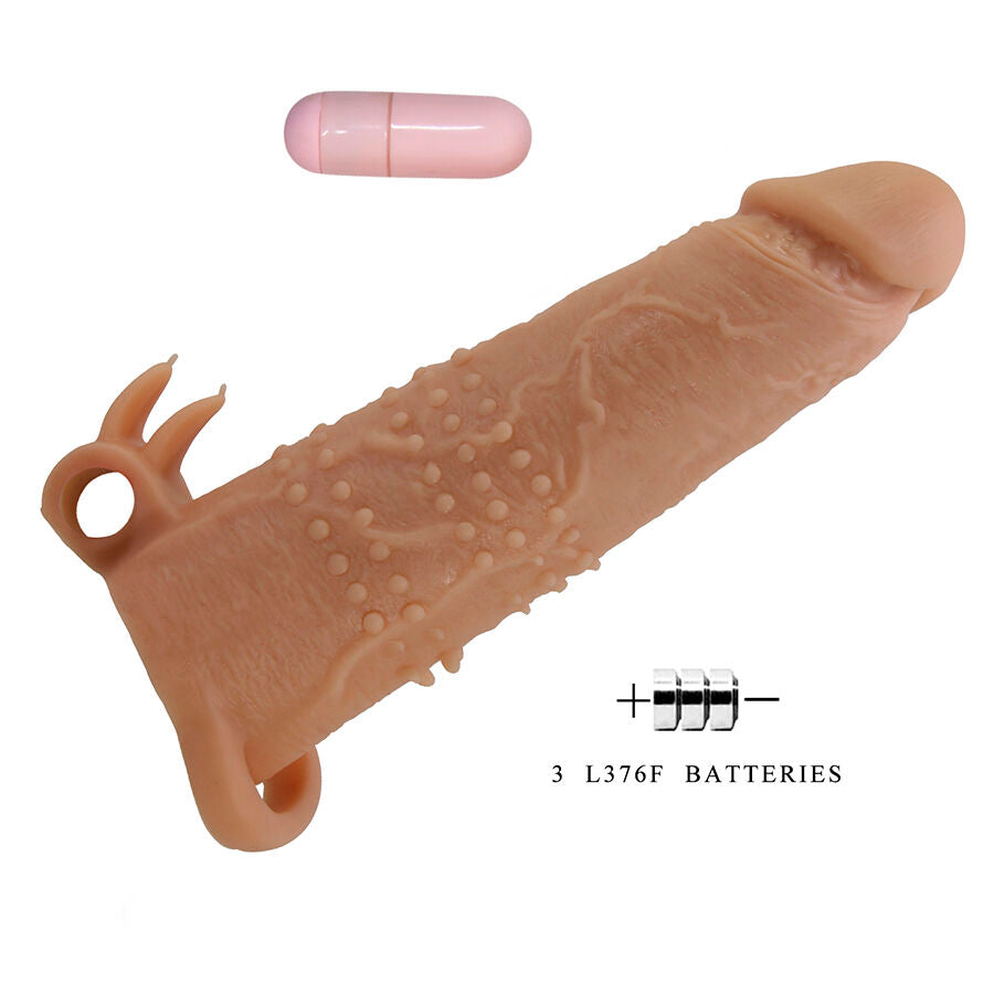 PRETTY LOVE - Quillon Penissleeve med klitorisstimulator & vibrasjon