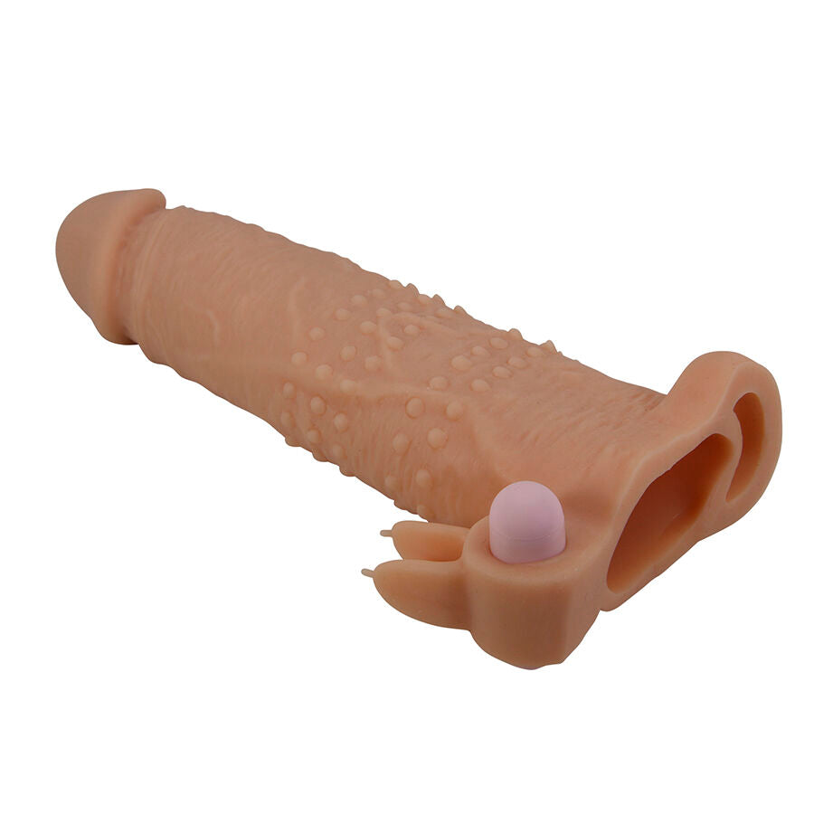 PRETTY LOVE - Quillon Penissleeve med klitorisstimulator & vibrasjon