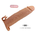 PRETTY LOVE - Xerxes Penissleeve med klitorisstimulator & vibrasjon