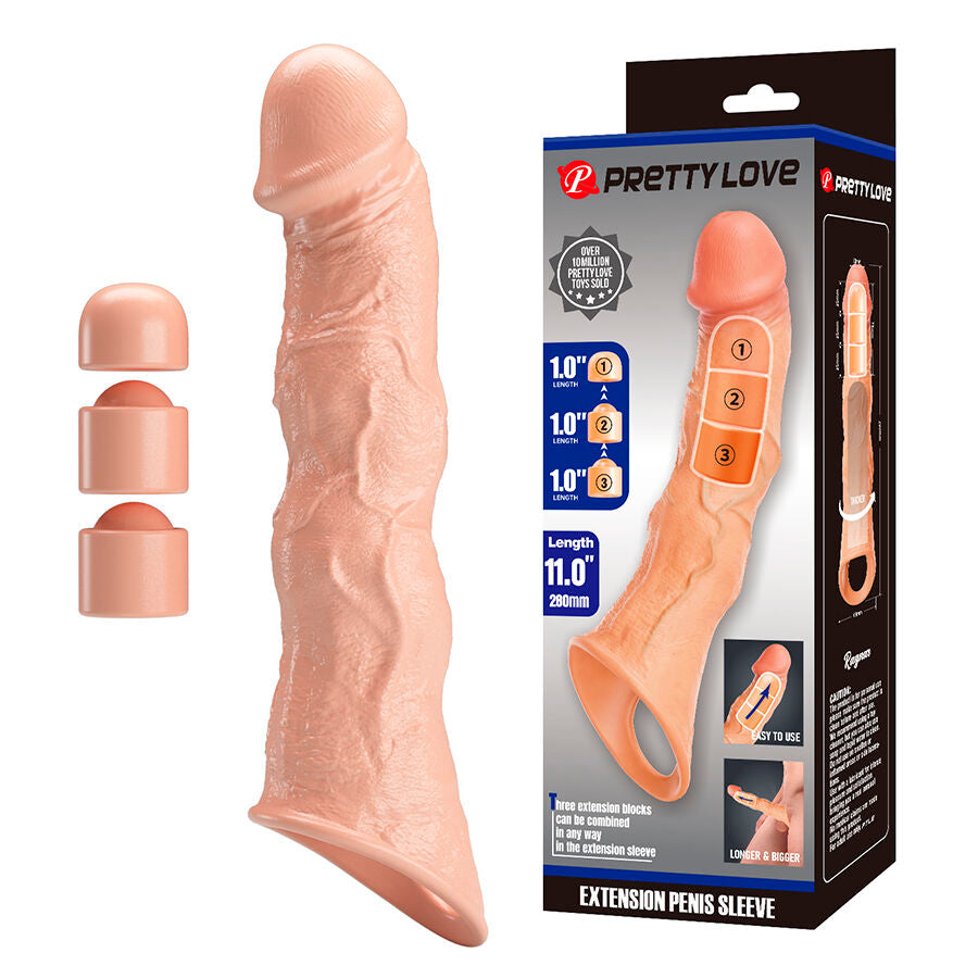 PRETTY LOVE - Ragnar Penisforlenger med justerbare extendere
