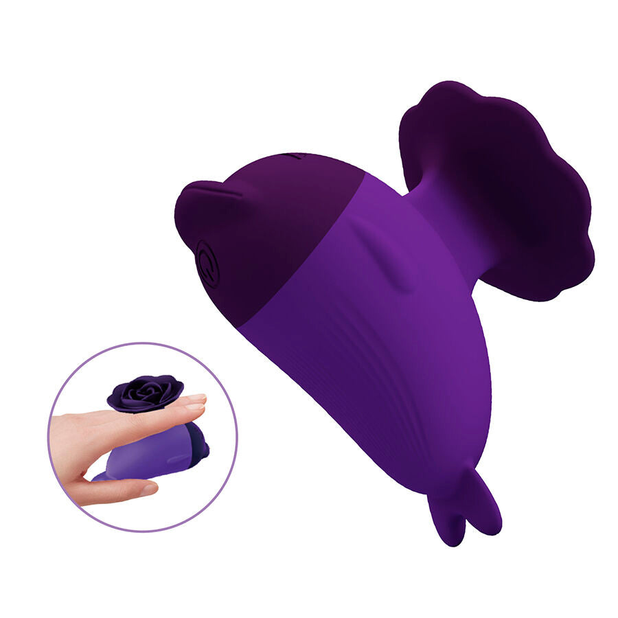 PRETTY LOVE - Dolphin Minivibrator med Klips