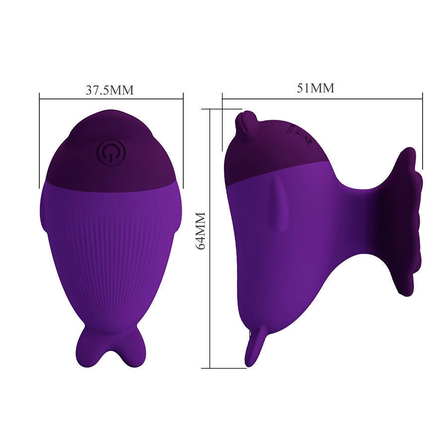 PRETTY LOVE - Dolphin Minivibrator med Klips