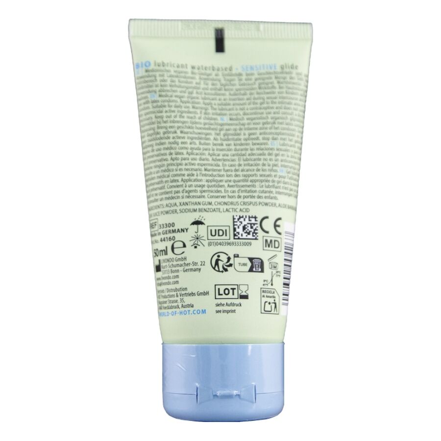 HOT - Bio Glidemiddel Vannbasert Sensitiv 50 ml