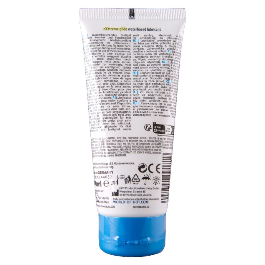 HOT - Exxtreme Glide Vannbasert Glidemiddel + Comfort Oil 100 ml
