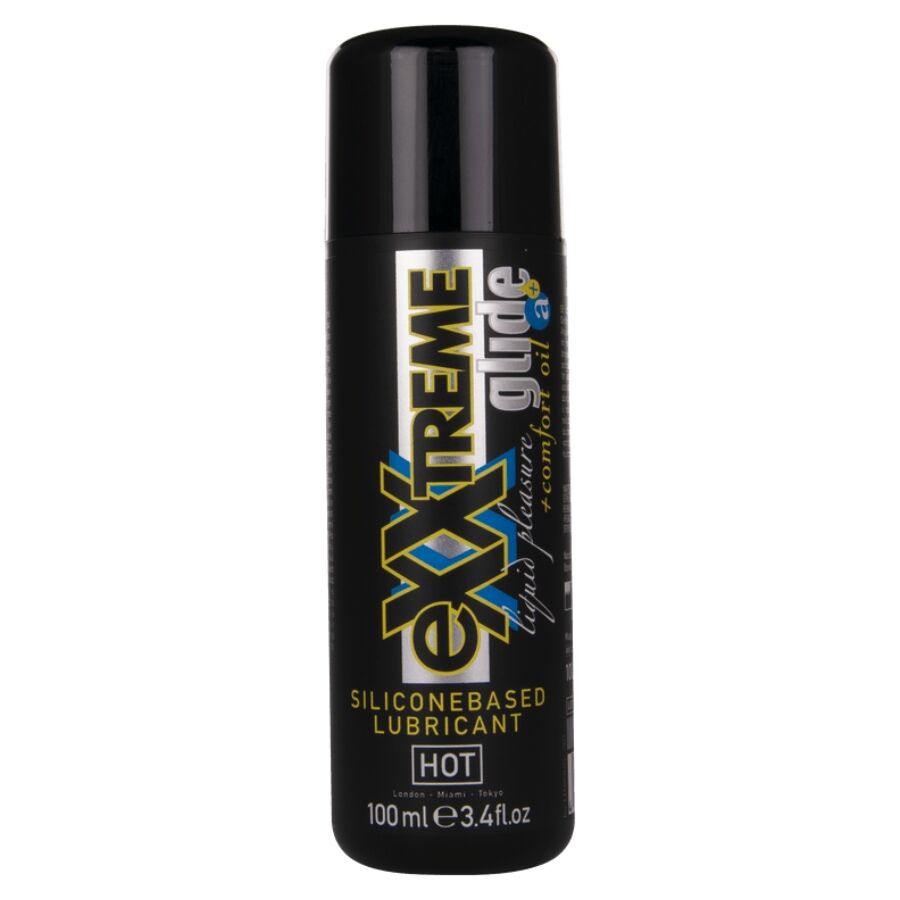 HOT - Exxtreme Glide Silikonbasert Glidemiddel + Comfort Oil 100 ml