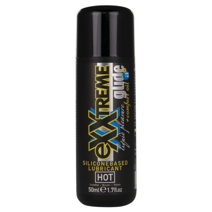 HOT - Exxtreme Glide Silikonbasert Glidemiddel + Comfort Oil 50 ml