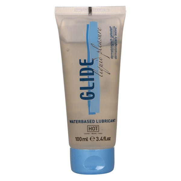 HOT - Glide Liquid Pleasure Vannbasert glidemiddel 100 ml