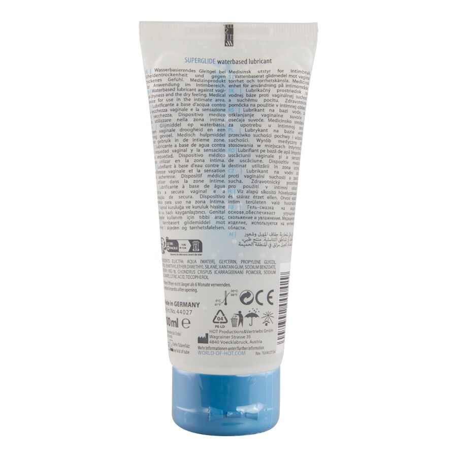 HOT - Superglide Vannbasert Glidemiddel 100 ml