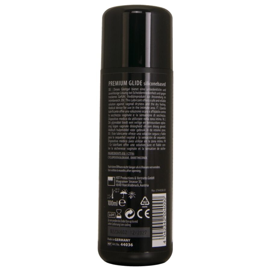 HOT - Premium Silicone Glide Silikonbasert Glidemiddel 100 ml