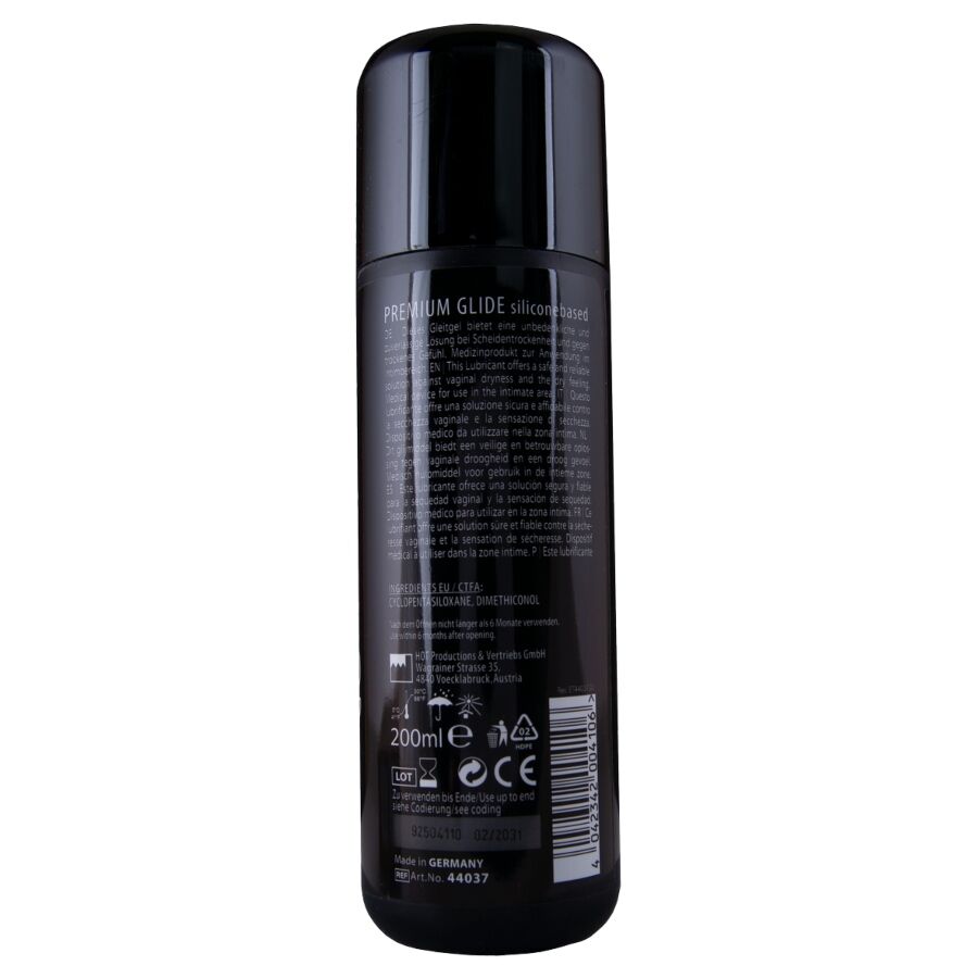 HOT - Premium Silicone Glide Silikonbasert Glidemiddel 200 ml