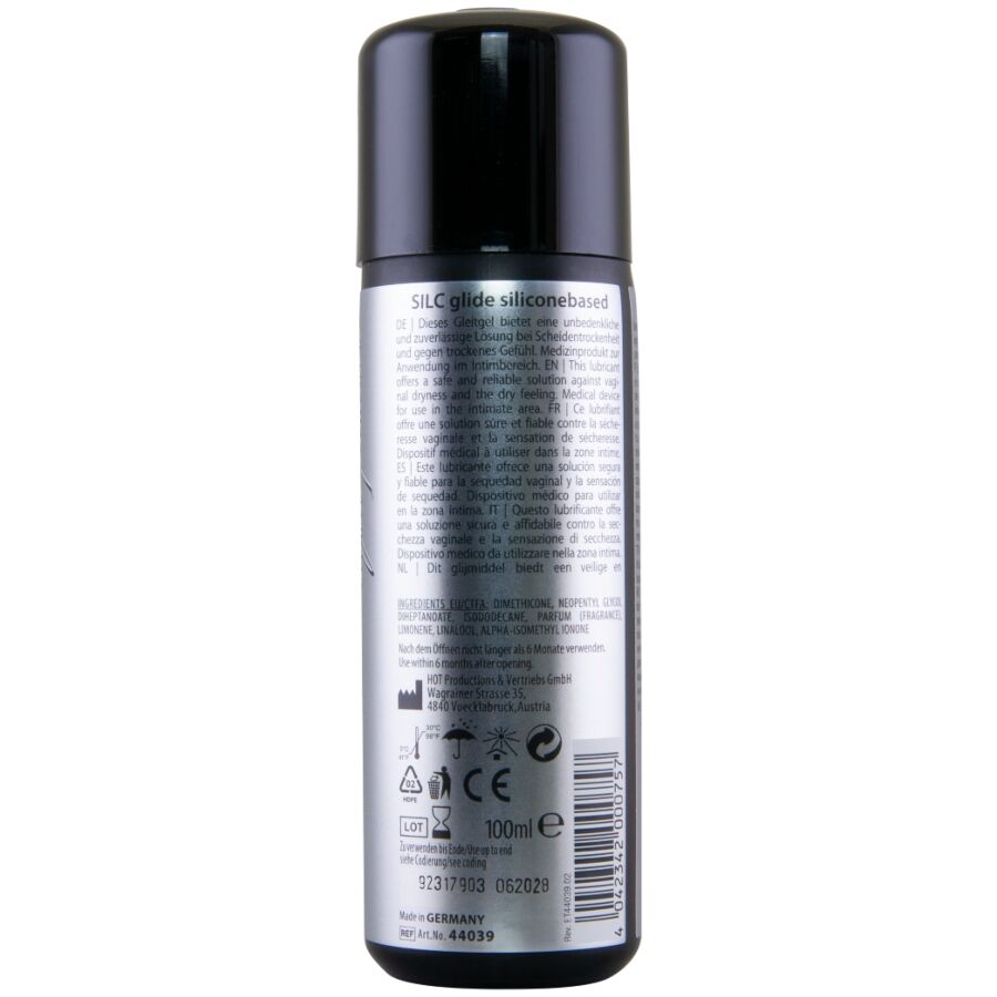 HOT - Silc Glide Silikonbasert glidemiddel 100 ml