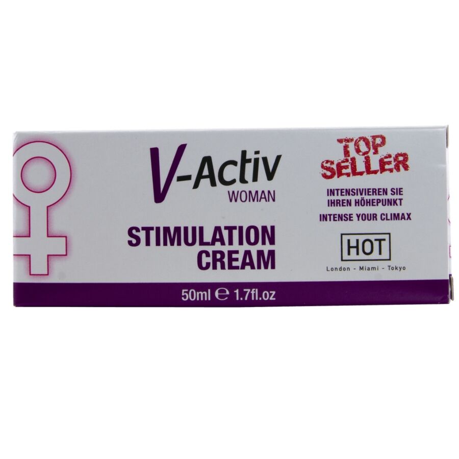 HOT - V-Activ Stimuleringskrem for kvinner 50 ml
