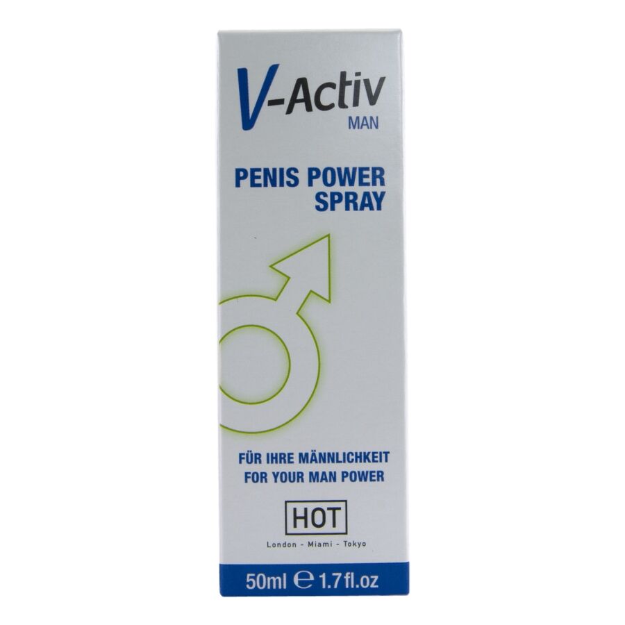 HOT - V-Activ Penis Power Spray for menn 50 ml