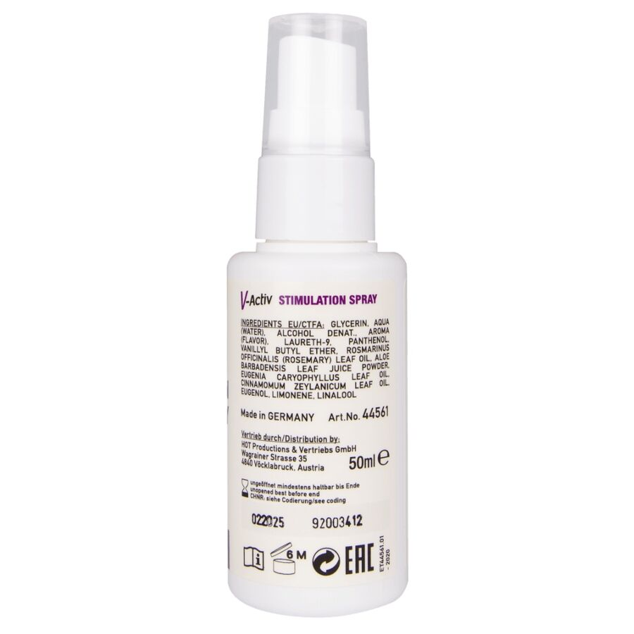 HOT - V-Activ Stimulerende Spray for henne 50 ml
