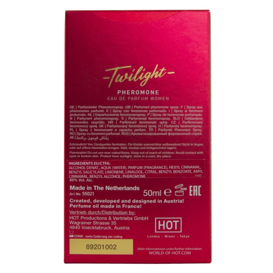 HOT - Twilight Feromonparfyme for Kvinner 50 ml