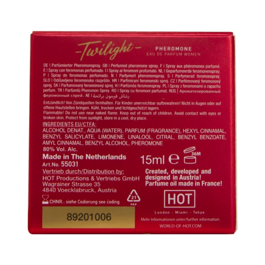 HOT - Twilight Feromonparfyme for Kvinner 15 ml
