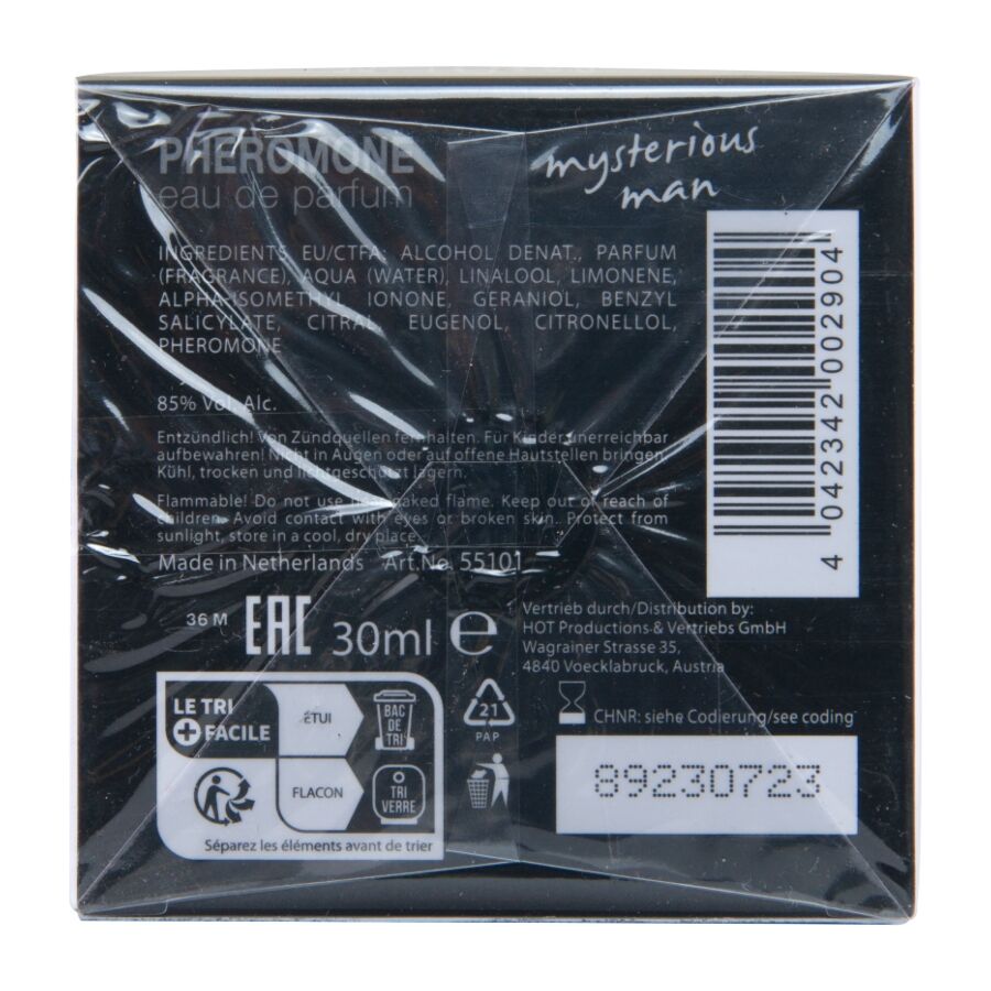 HOT - Feromonparfyme London Mysterious Man 30 ml