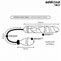 ADDICTED TOYS - Oppblåsbar Dildo Modell 4