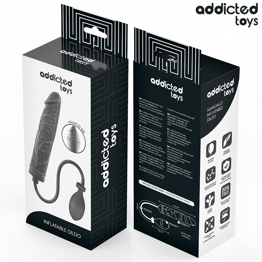 ADDICTED TOYS - Oppblåsbar Dildo Modell 4