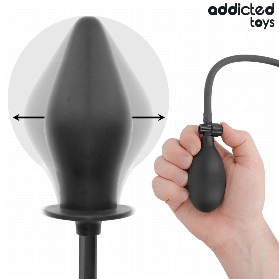 ADDICTED TOYS - Oppblåsbar Analplugg Modell 2