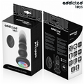 ADDICTED TOYS - Støtende Vibrerende Analplugg med LED og Fjernkontroll