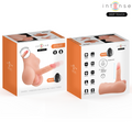 INTENSE Deep Touch - Damien Torso med Realistisk Dildo, Støtende og Vibrerende – med Fjernkontroll