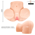 INTENSE Deep Touch - Ginger Vaginal Masturbator med Sug, Varme, Vibrasjon og Lyd – med Fjernkontroll