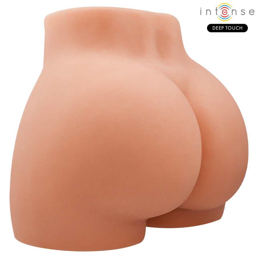 INTENSE Deep Touch - Richie Torso med Anus og Realistisk Dildo, Støtende og Vibrerende – med Fjernkontroll