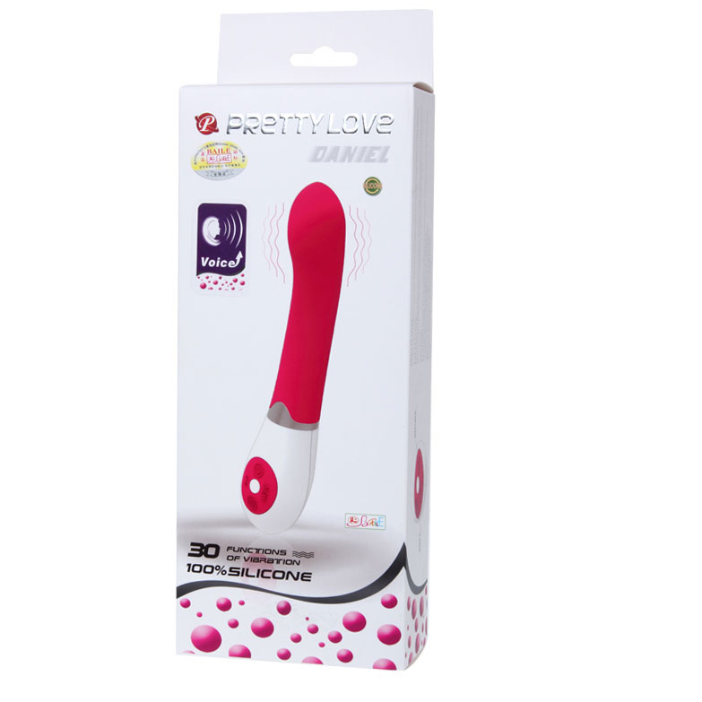 PRETTY LOVE - Flirtation Daniel Vibrator med Stemmestyring