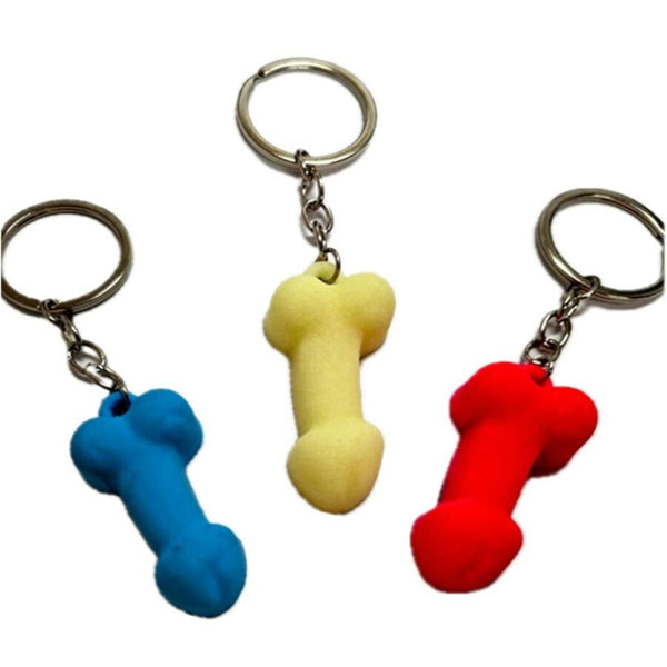 DIABLO PICANTE - Nøkkelring penis-form Silikon Selvlysende