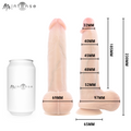 Mr Intense - Bruce L realistisk dildo med baller 23 cm