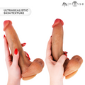 Mr Intense - Bruce L realistisk dildo med baller 23 cm