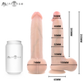 Mr Intense - Bruce XL realistisk dildo med baller 25,5 cm