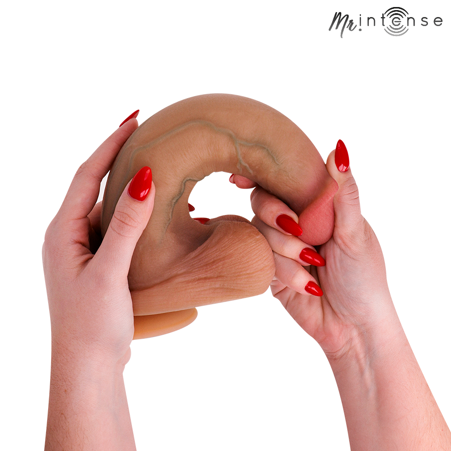 Mr Intense - Bruce XL realistisk dildo med baller 25,5 cm