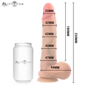 Mr Intense - Gary L realistisk dildo med baller 23 cm