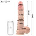 Mr Intense - Gary XL realistisk dildo med baller 25,5 cm