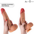 Mr Intense - Gary XL realistisk dildo med baller 25,5 cm