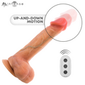 Mr Intense - Logan realistisk vibrator med varme og fjernkontroll 20 cm