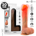 Mr Intense - Logan realistisk vibrator med varme og fjernkontroll 20 cm
