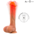 Mr Intense - Bradley realistisk vibrator med varme og fjernkontroll 21 cm