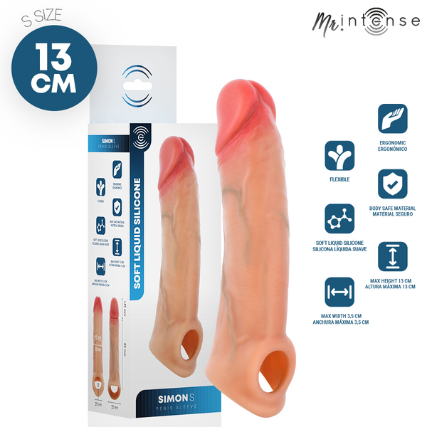Mr Intense - Simon S penissleeve 13 cm