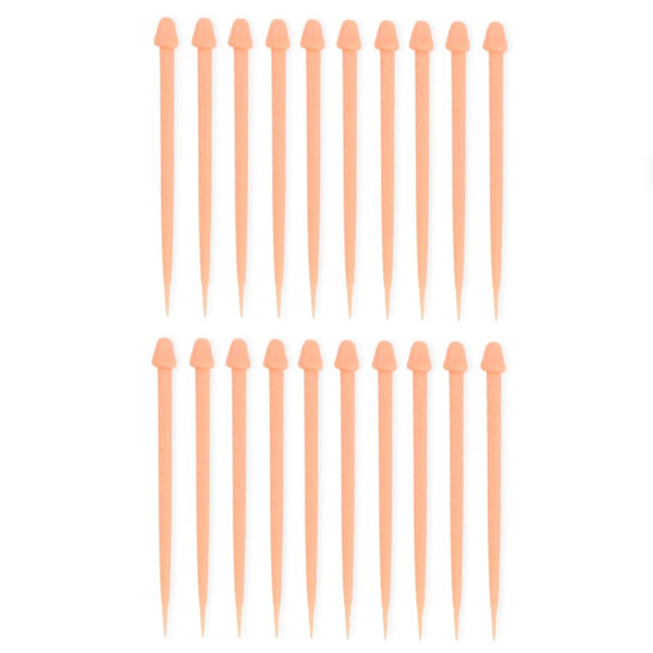 DIABLO PICANTE - Penisformede matpinner 20-pakning